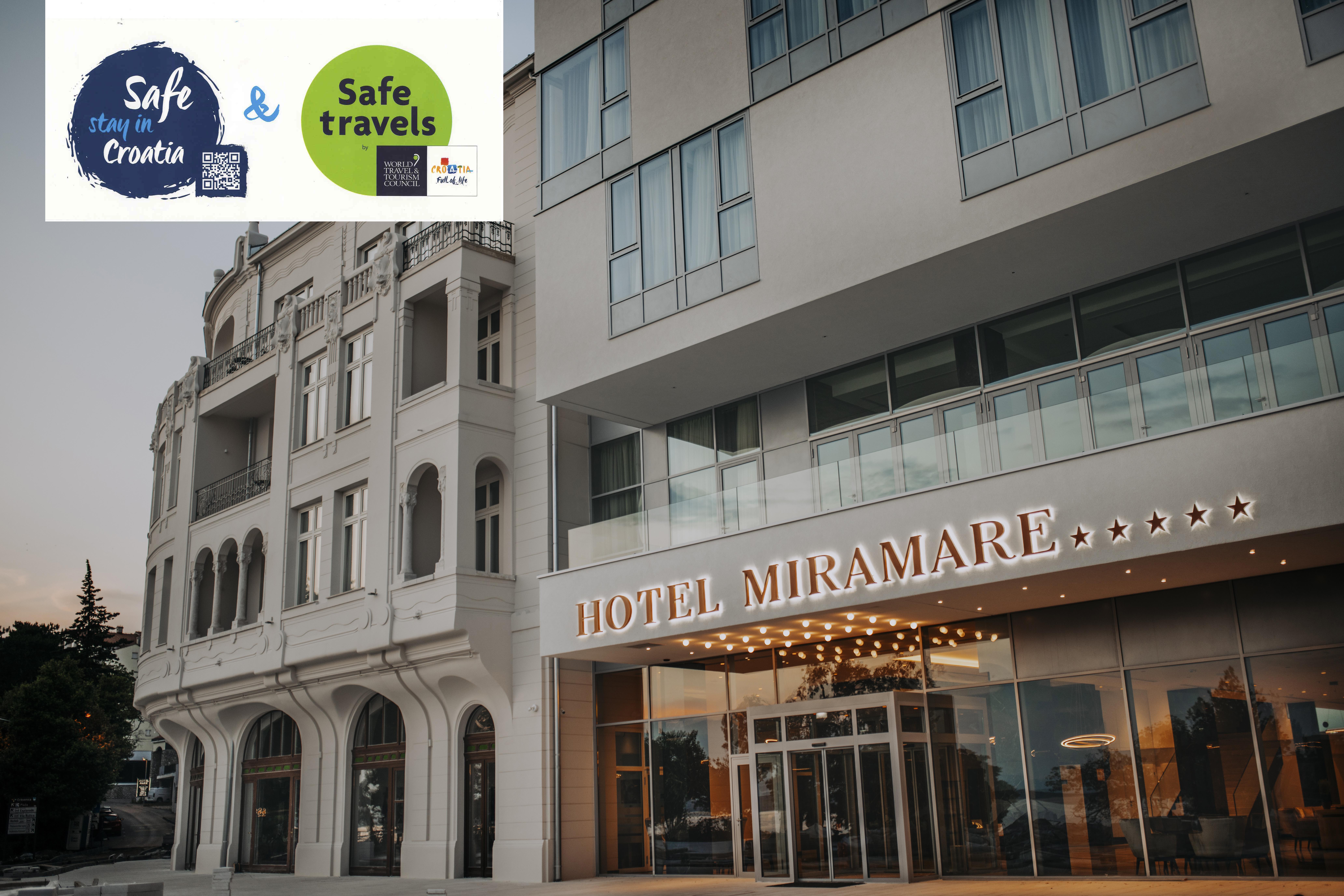 Hotel Miramare Crikvenica Exterior foto